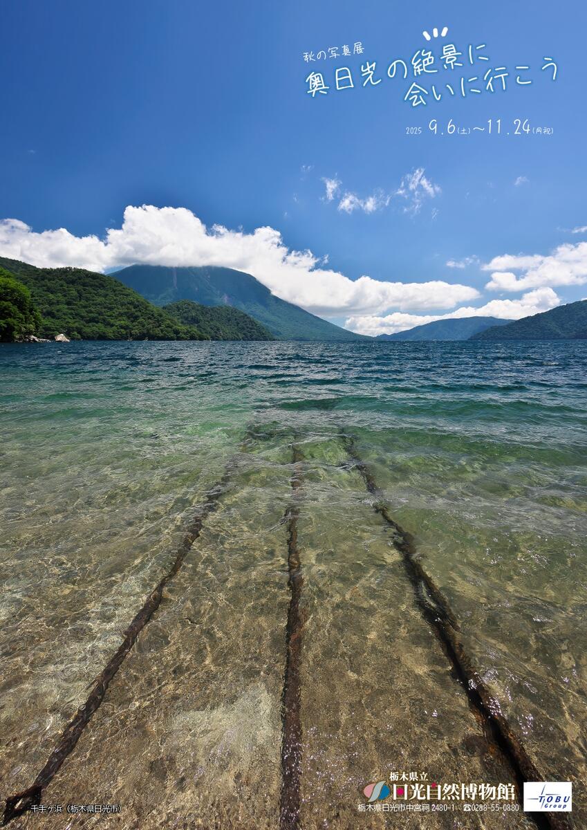 令和7年秋の写真展「奥日光の絶景に会いに行こう」9/6(土)より開催