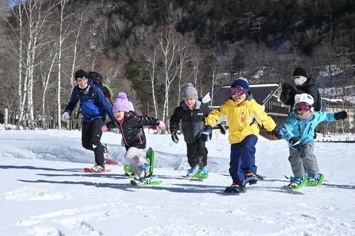 【令和8年1月25日(日)、31日(土)　パウダースノーで雪遊び！】ちびっこスノーシュー2025in奥日光